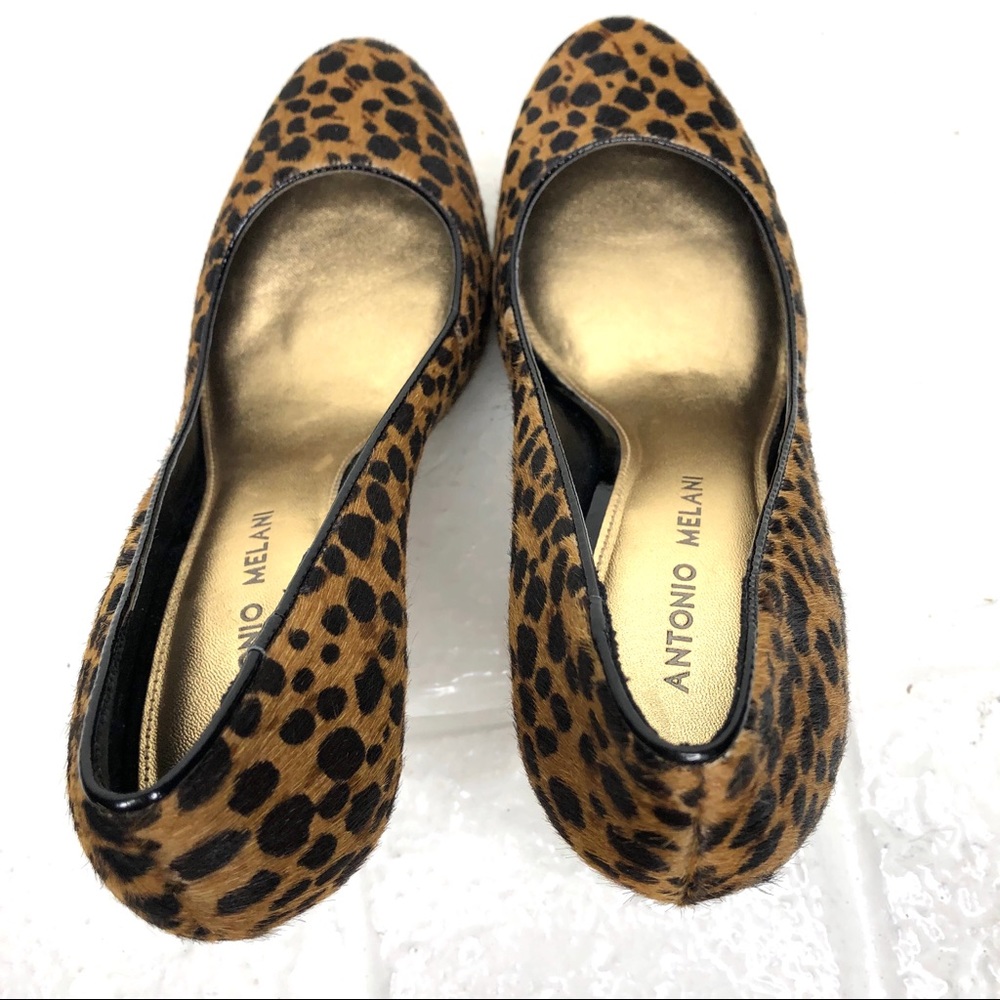 Antonio Melani calf hair animal print size 8M - Picture 6 of 8